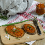Brot mit Pizzabutter 6 pizzabutter